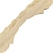 Ekena Millwork 6"W x 22"D x 22"H Olympic Rough Sawn Knee Brace, Douglas Fir BRC06X22X22OLY00RDF - alternate 2